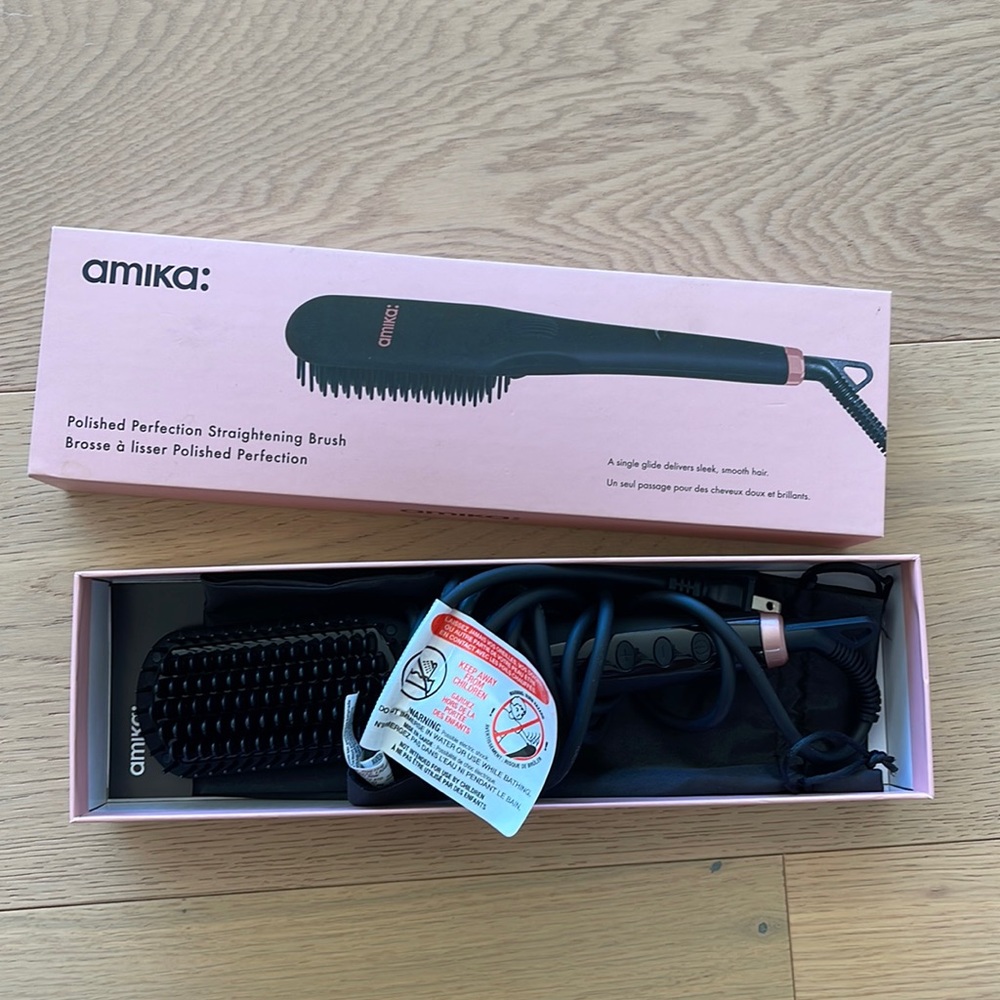Amika heated hair brush